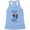 dad of the birthday girl Racerback Tank