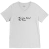 48. not today satan 022 V-Neck Tee