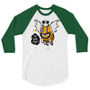 monster i will bee bat 3/4 Sleeve Shirt
