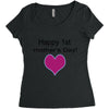 happy mother's day Women's Triblend Scoop T-shirt