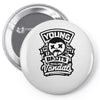 young Pin-back button