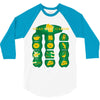 cheesy talk 3/4 Sleeve Shirt