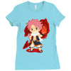 natsu dragneel Ladies Fitted T-Shirt