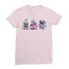 down at the milk bar Ladies Fitted T-Shirt