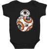 calavera droid Baby Bodysuit