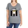 part time job   kitchen Ladies Curvy T-Shirt