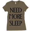 need more sleep Ladies Fitted T-Shirt