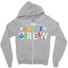 2nd grade crew Zipper Hoodie