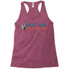 real maen change diaper Racerback Tank