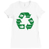 rock paper scissors Ladies Fitted T-Shirt