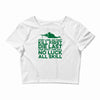 stay low Crop Top