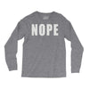 nope (2) Long Sleeve Shirts