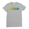 bazinga periodic table funny funny birthday present gift Ladies Fitted T-Shirt