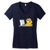 computer psy Women's V-Neck T-Shirt