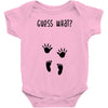 Guess What Baby Inside Pregnancy Announcement Baby Bodysuit
