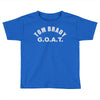 tom brady g.o.a.t. Toddler T-shirt