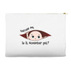 November Peeking Out Baby Boy Accessory Pouches