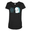 boo sheet Maternity Scoop Neck T-shirt