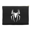 spiderman white logo Accessory Pouches