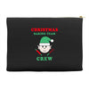 christmas baking team crew elf Accessory Pouches