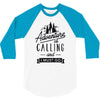 adventure calling and i must go woods ex 3/4 Sleeve Shirt