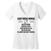 Sagittarius Woman Women's V-Neck T-Shirt