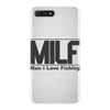 milf  man i love fishing iPhone 7 Plus Shell Case