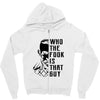 Who the Fook Is That Guy, McGregor VS Alvarez Zipper Hoodie