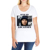 send me location khabib Ladies Curvy T-Shirt