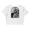 death before decaf Crop Top