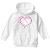 Baby Girl with Heart Any Name Customized Youth Hoodie