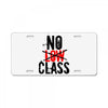 no low class License Plate