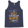 I'm a july woman I was born with my heart Tank Top
