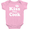 kiss the cook chef Baby Onesie