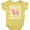 oh my god pig Baby Bodysuit