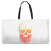 skull gradient Weekender Totes