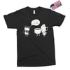 coffee that's always late Exclusive T-shirt