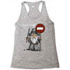 you shall not pass!! Racerback Tank