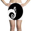 nightmare before christmas black logo Mini Skirts