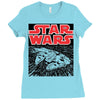millennium falcon Ladies Fitted T-Shirt