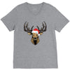 noel deer V-Neck Tee