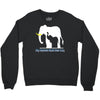 only elephants should wear ivory Crewneck Sweatshirt