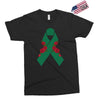 liver ribbon and rose Exclusive T-shirt