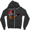 not a pipe Zipper Hoodie