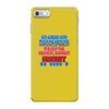 push me around granny iPhone 7 Case