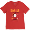 enlist V-Neck Tee