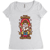 mochonesa Women's Triblend Scoop T-shirt