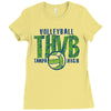 volleyball thvb tampa high Ladies Fitted T-Shirt