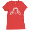 use hearing protection Ladies Fitted T-Shirt