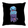 melty cream Throw Pillow